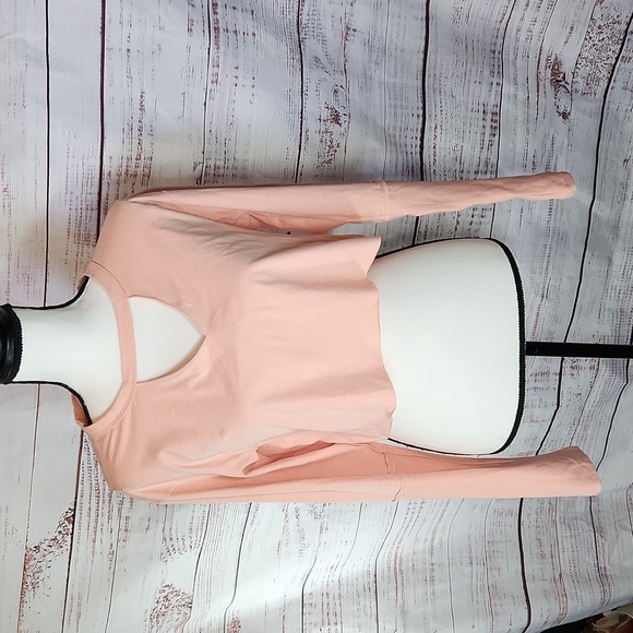 NWT Gymshark women power down long sleeve crop top - Picture 2 of 6